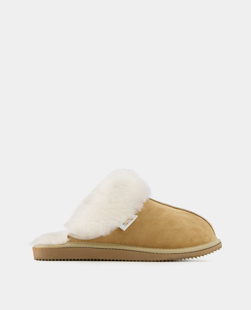 Chaussons Femme En Laine à Semelle Fixe – Doux, Chauds, Style Pantoufles D'hiver En Peluche