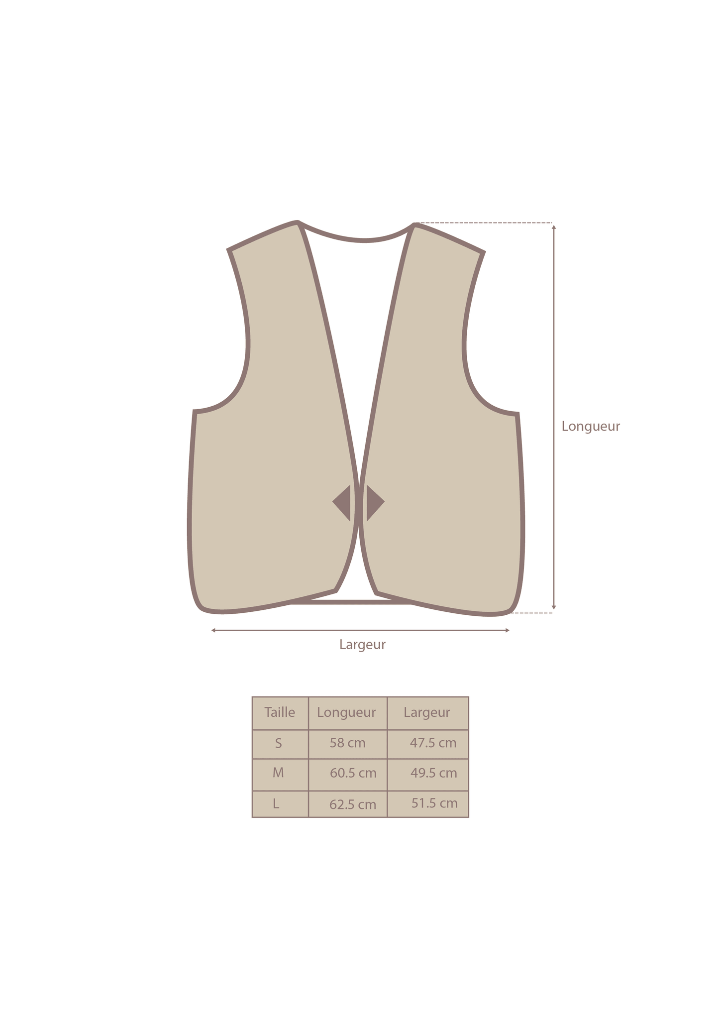 Gilet sans manche mouton 100 laine Made in Europe dadouxchaussons